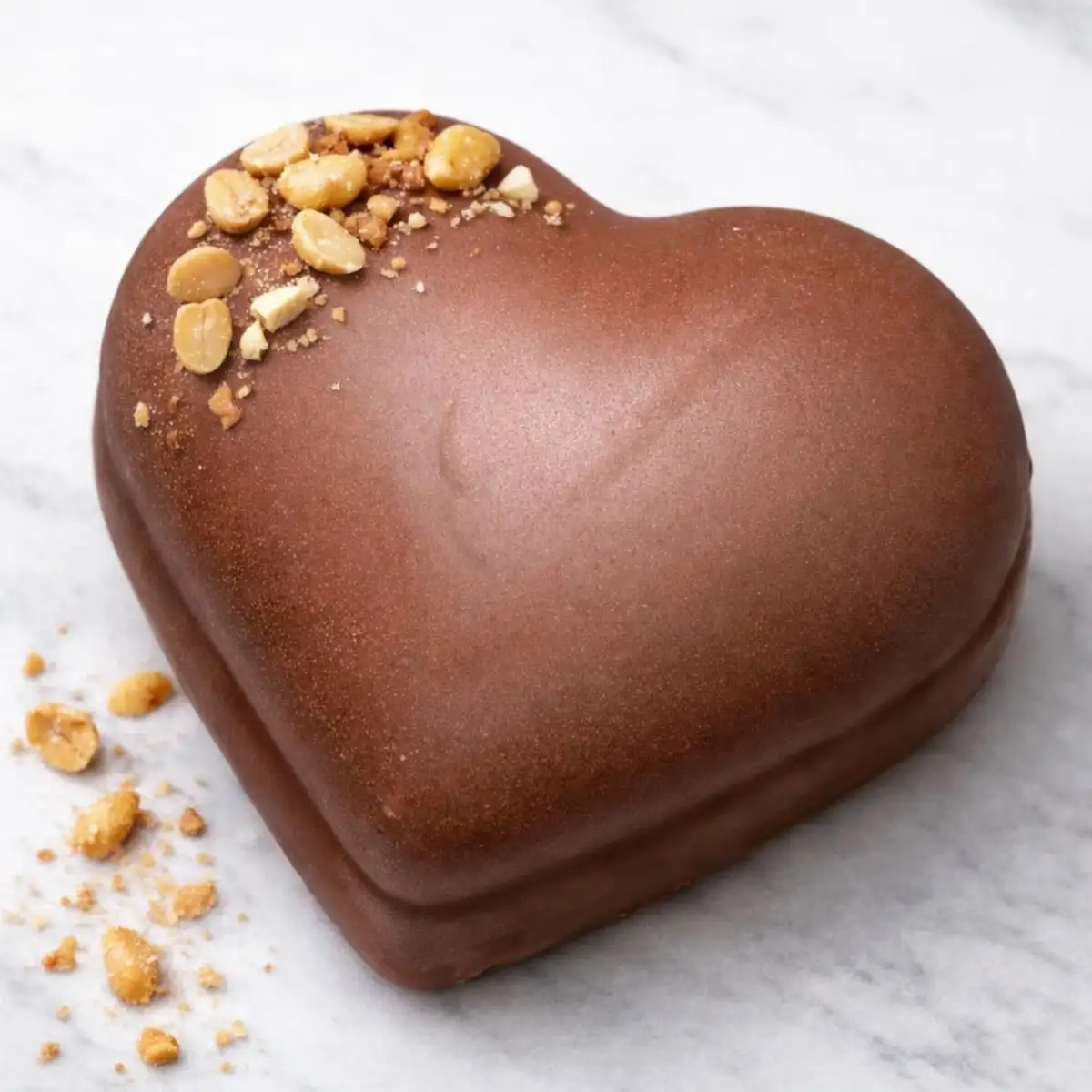 Cœur Caramel Cacahuète Choco